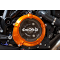 Evotech Srl Clear Wet Clutch Cover for KTM 950-990-1190-1195-1290-1390 (LC8 Motors)